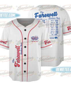The Farewell Stadium Tour 2025 Season Baseball Jersey