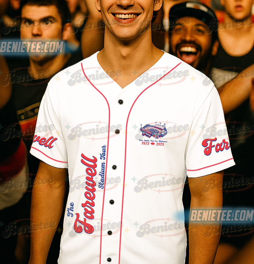 The Farewell Stadium Tour 2025 Season Baseball Jersey - Image 6