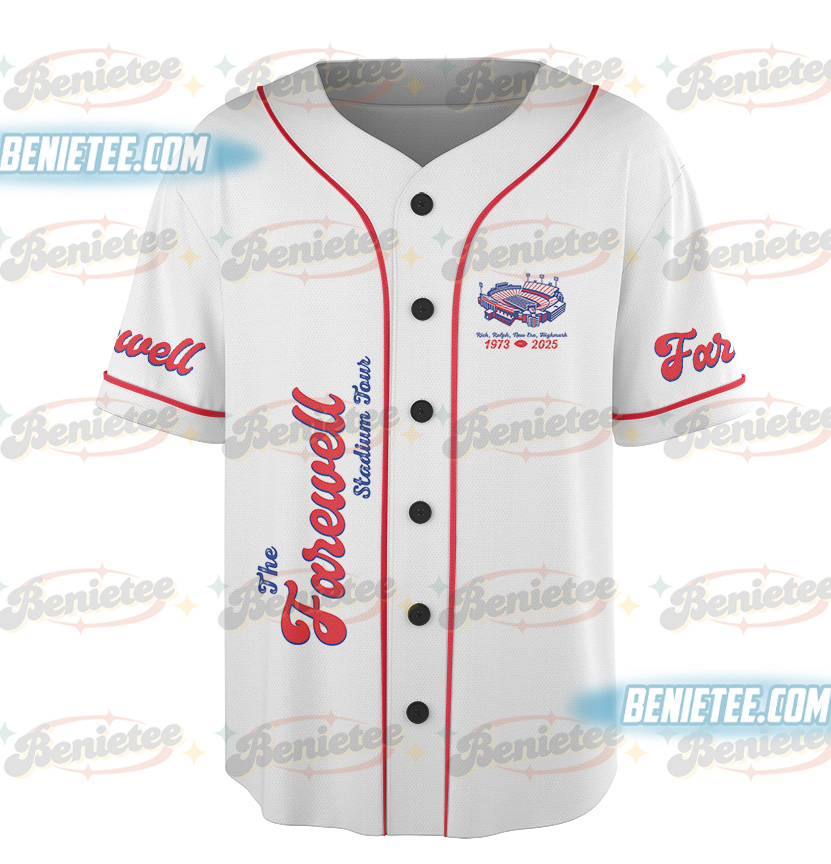 The Farewell Stadium Tour 2025 Season Baseball Jersey - Image 2