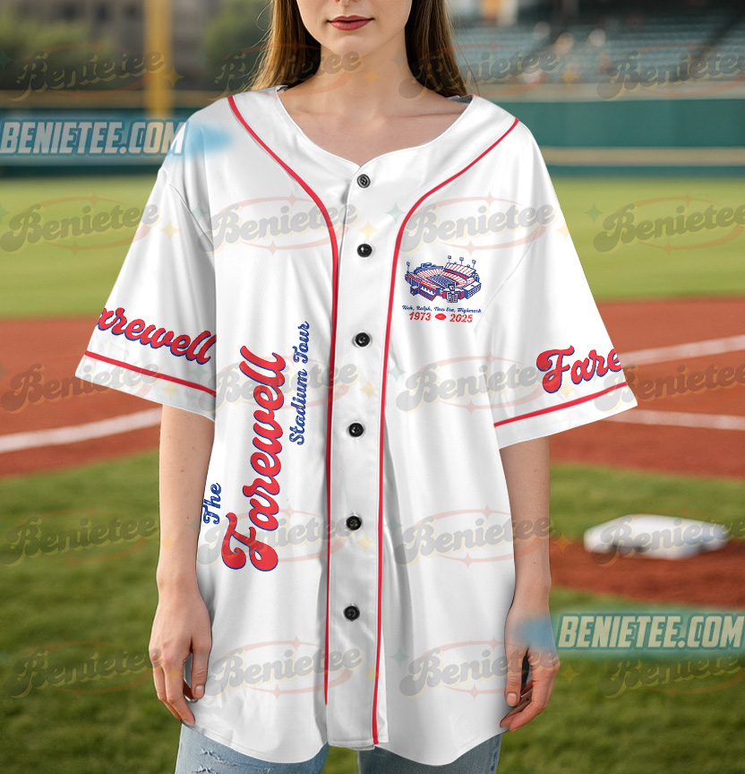 The Farewell Stadium Tour 2025 Season Baseball Jersey - Image 5