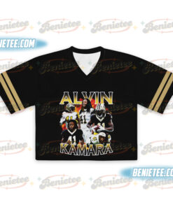 Alternative view of Alvin Kamara Crotop Mesh Football, New Orleans Crotop Mesh Football