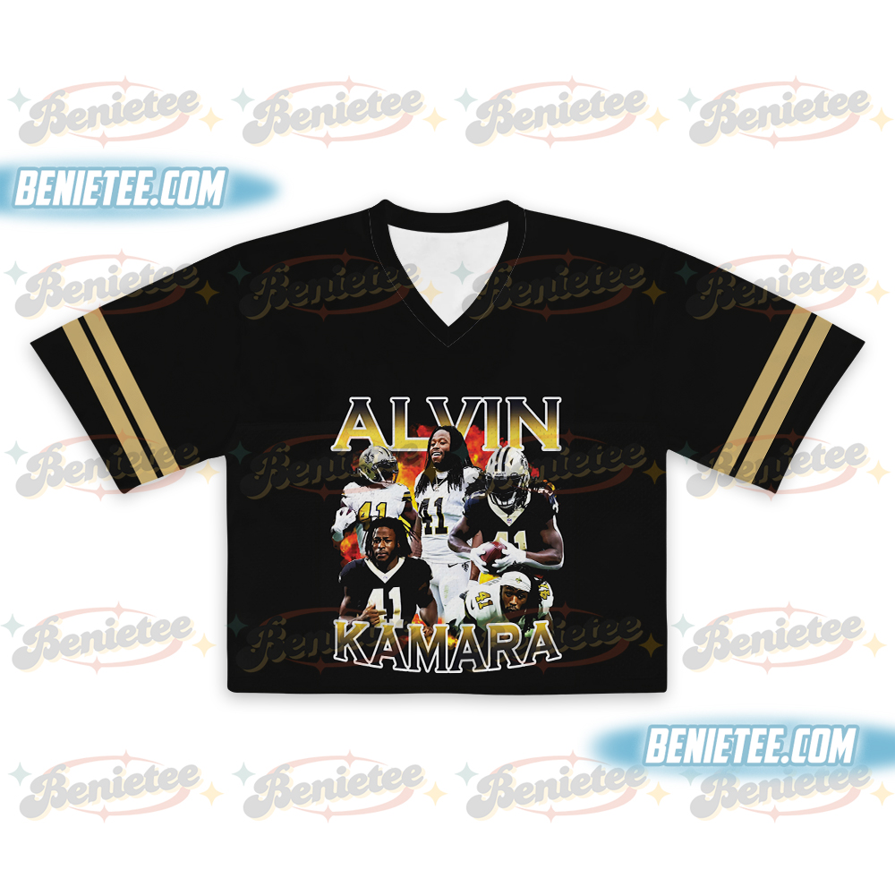 Alvin Kamara Crotop Mesh Football, New Orleans Crotop Mesh Football - Image 2