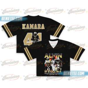 Alvin Kamara Crotop Mesh Football, New Orleans Crotop Mesh Football
