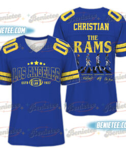 Los Angeles Rams Football Jersey, Football Game Day Football Jersey