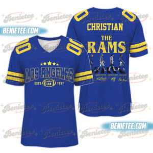 Los Angeles Rams Football Jersey, Football Game Day Football Jersey