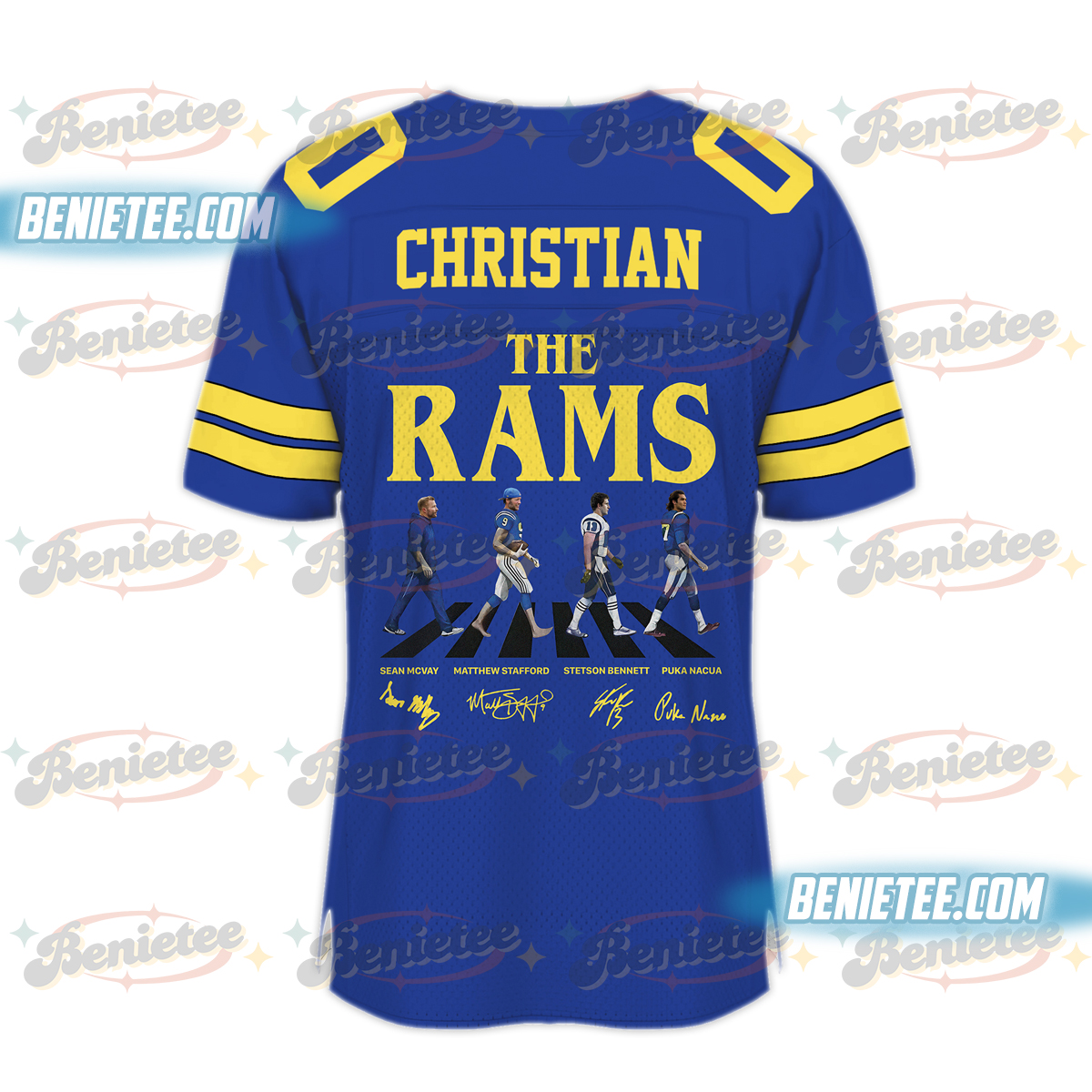 Los Angeles Rams Football Jersey, Football Game Day Football Jersey - Image 3