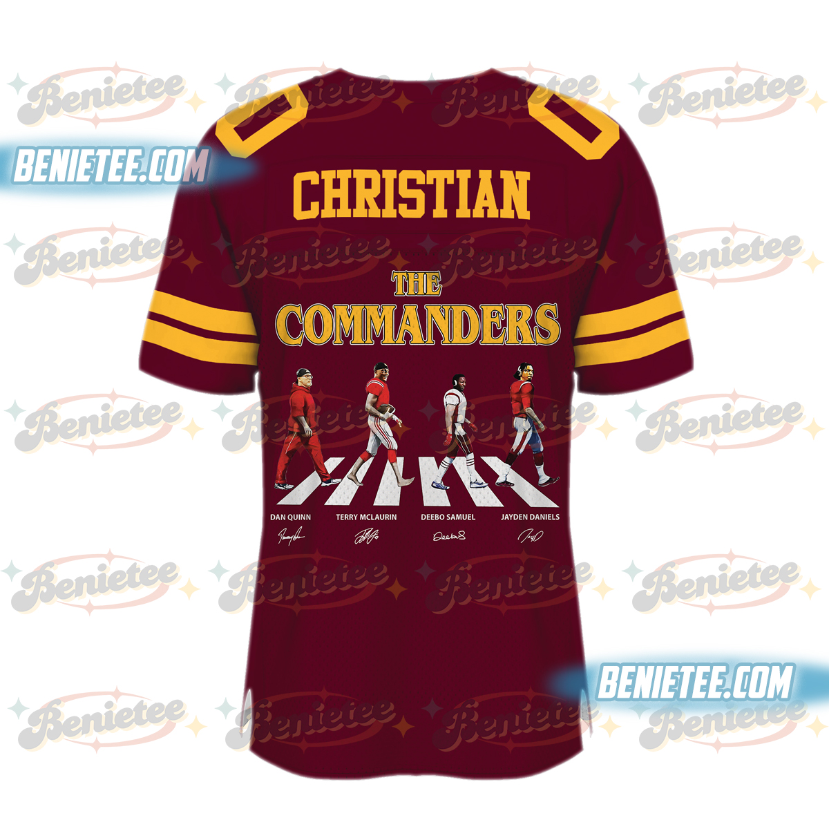 Washington Commanders Football Jersey, Game Day Football Jersey - Image 3