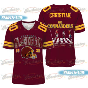Washington Commanders Football Jersey, Game Day Football Jersey
