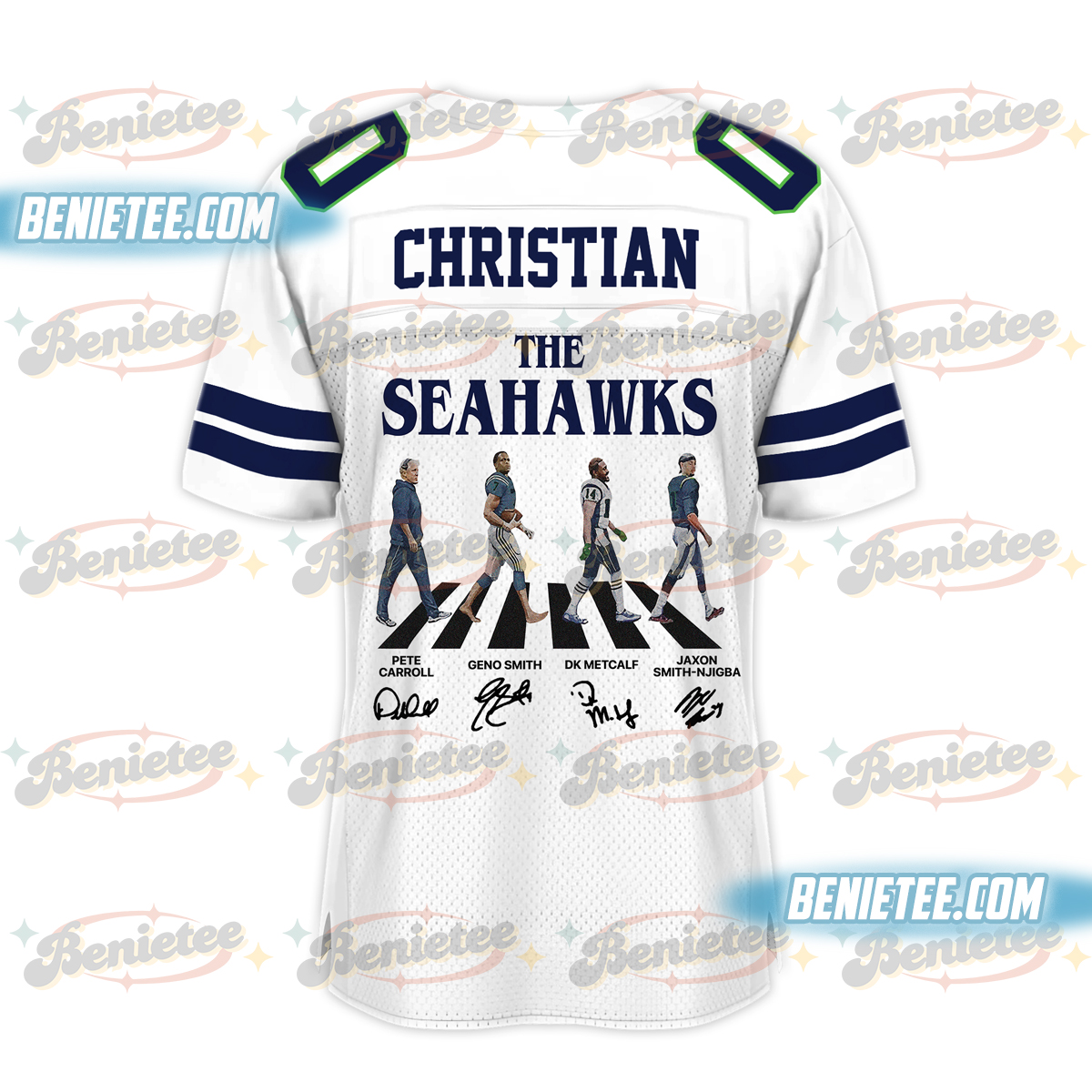 Seattle Seahawks Football Jersey, Game Day Fooball Jersey - Image 3