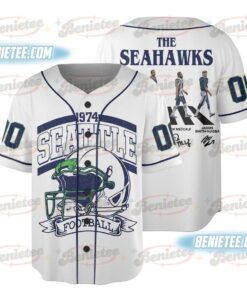 Seattle Seahawks Baseball Jersey, Game Day Baseball Jersey