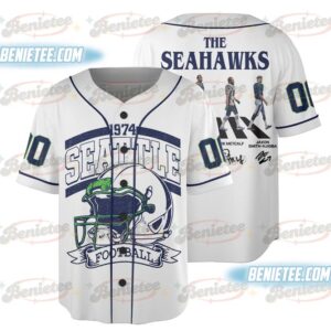 Seattle Seahawks Baseball Jersey, Game Day Baseball Jersey