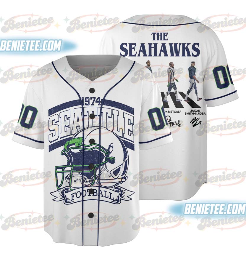 Seattle Seahawks Baseball Jersey, Game Day Baseball Jersey