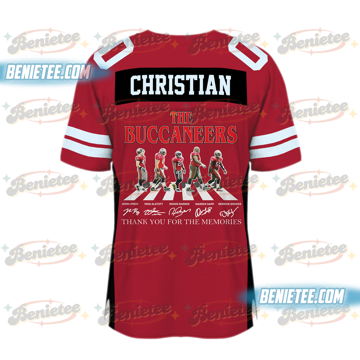 Tampa Bay Buccaneers Football Jersey, Game Day Football Jersey - Image 3