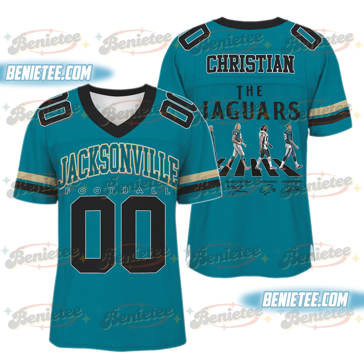 Jacksonville Jaguars Team Football Jersey, Game Day Football Jersey