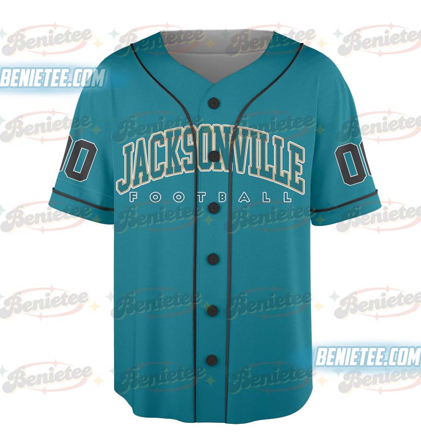 Jacksonville Jaguars Team Baseball Jersey, Game Day Baseball Jersey - Image 2