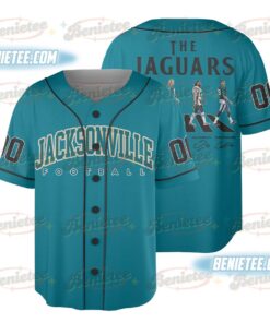 Jacksonville Jaguars Team Baseball Jersey, Game Day Baseball Jersey