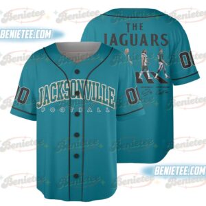 Jacksonville Jaguars Team Baseball Jersey, Game Day Baseball Jersey