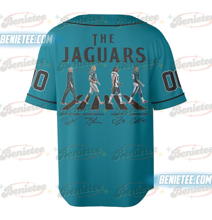Jacksonville Jaguars Team Baseball Jersey, Game Day Baseball Jersey - Image 5