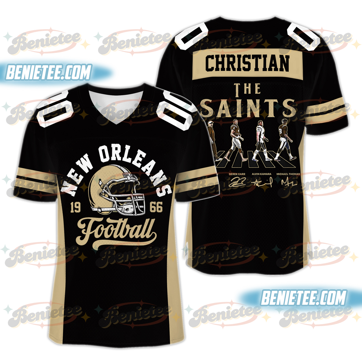 New Orleans Saints Team Football Jersey, Game Day Football Jersey
