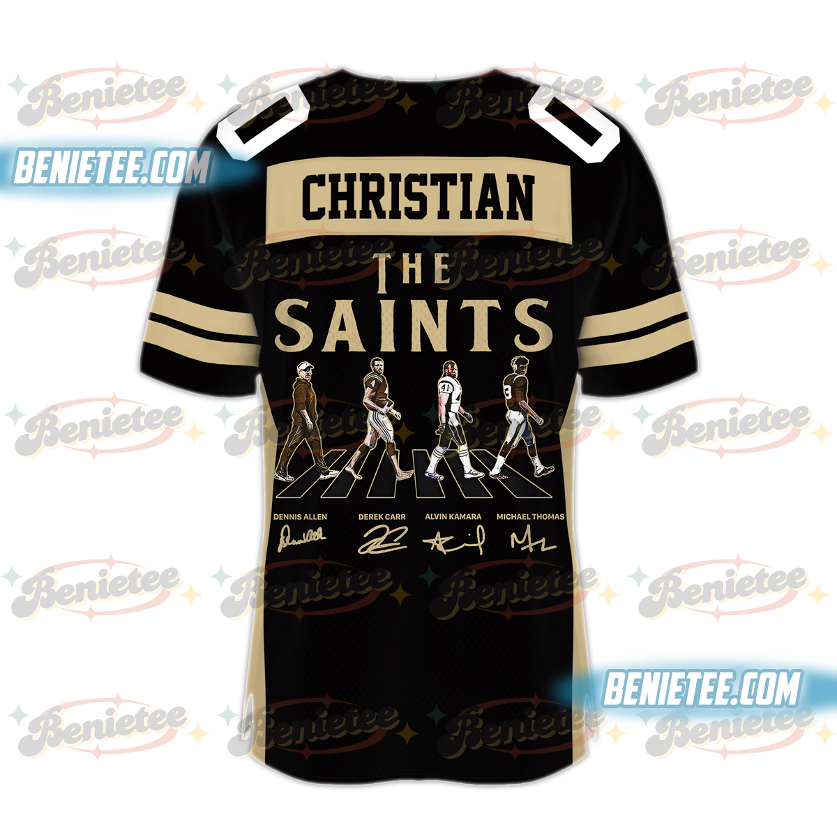 New Orleans Saints Team Football Jersey, Game Day Football Jersey - Image 3