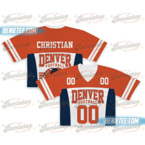 Denver Broncos Crotop Mesh Football, Game Day Crotop Mesh Football