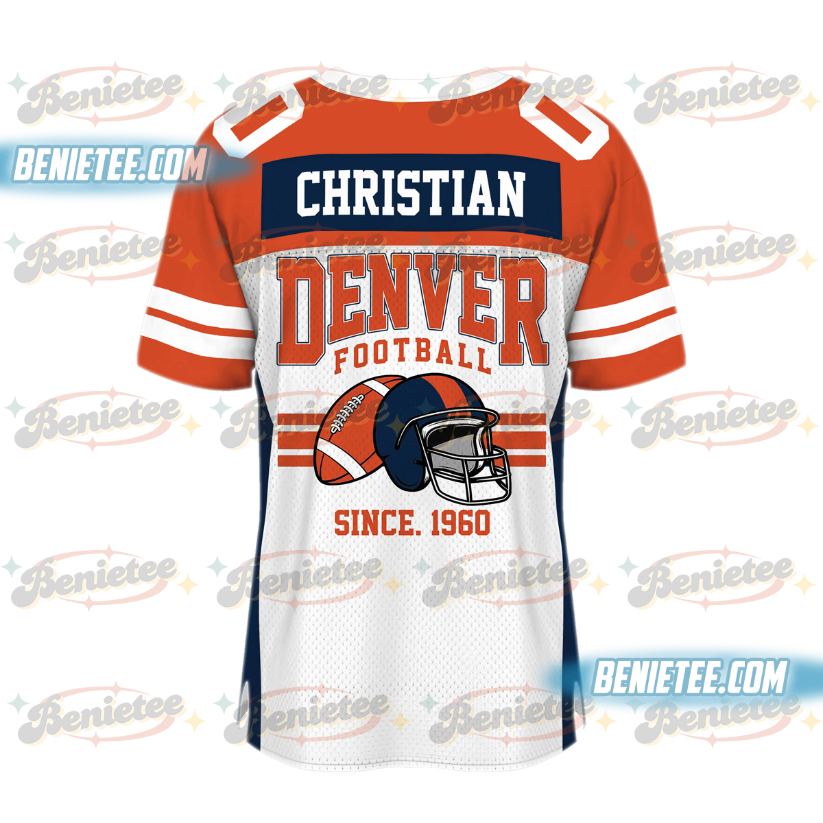 Denver Broncos Football Jersey, Game Day Football Jersey - Image 4