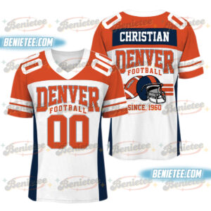 Denver Broncos Football Jersey, Game Day Football Jersey