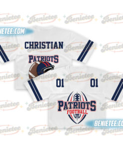 90s Style New England Crotop Mesh Football, Game Day Crotop Mesh Football