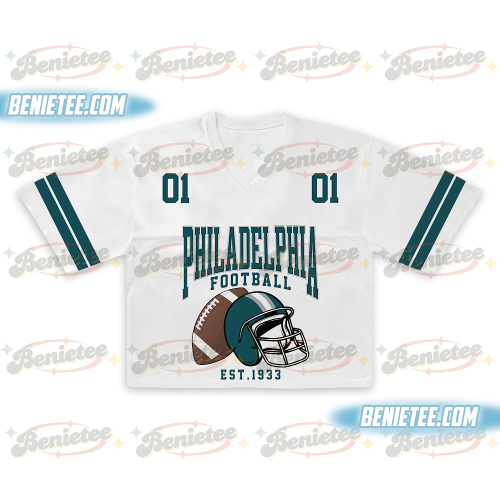 Philadelphia Crotop Mesh Football, The Birds Game Day Crotop Mesh Football - Image 2