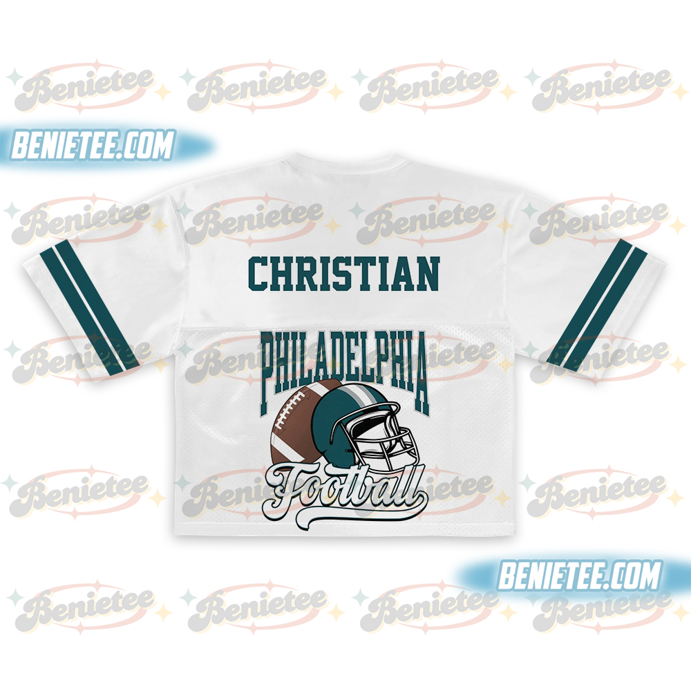 Philadelphia Crotop Mesh Football, The Birds Game Day Crotop Mesh Football - Image 3