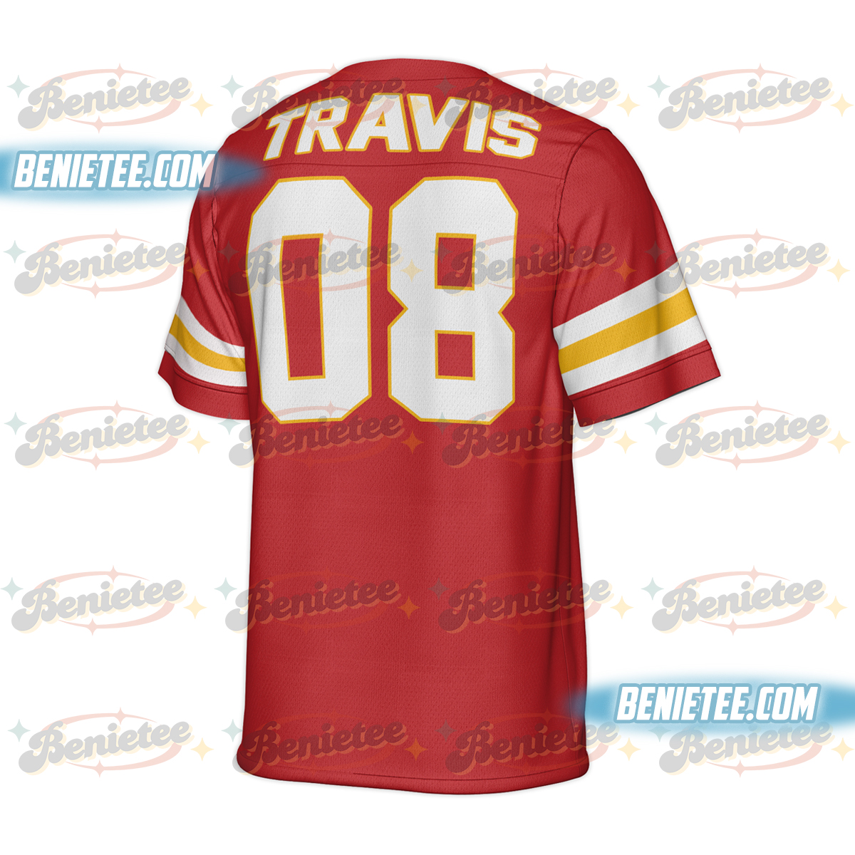 Kansas City Chiefs Team Football Jersey, Game Day Football Jersey - Image 3