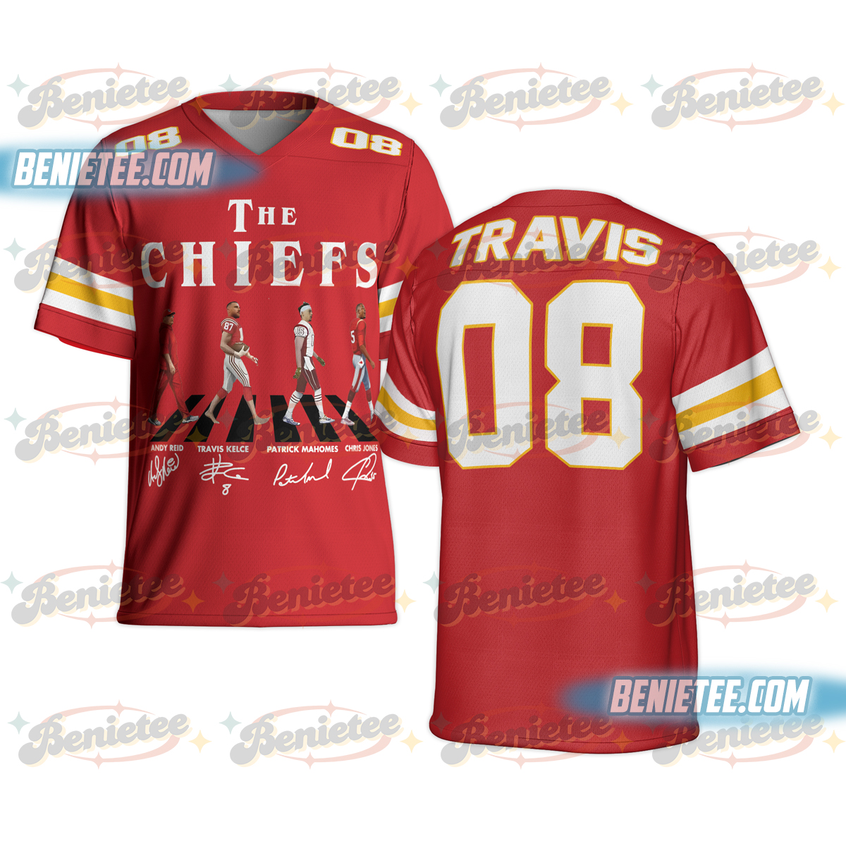 Kansas City Chiefs Team Football Jersey, Game Day Football Jersey