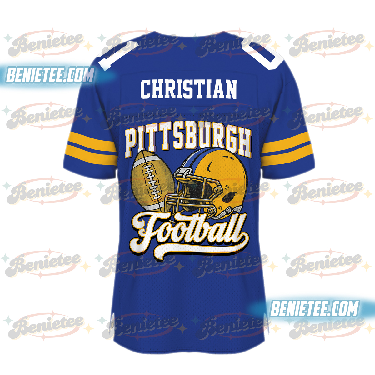 Pittsburgh Football Jersey, Pittsburgh Game Day Football Jersey - Image 3
