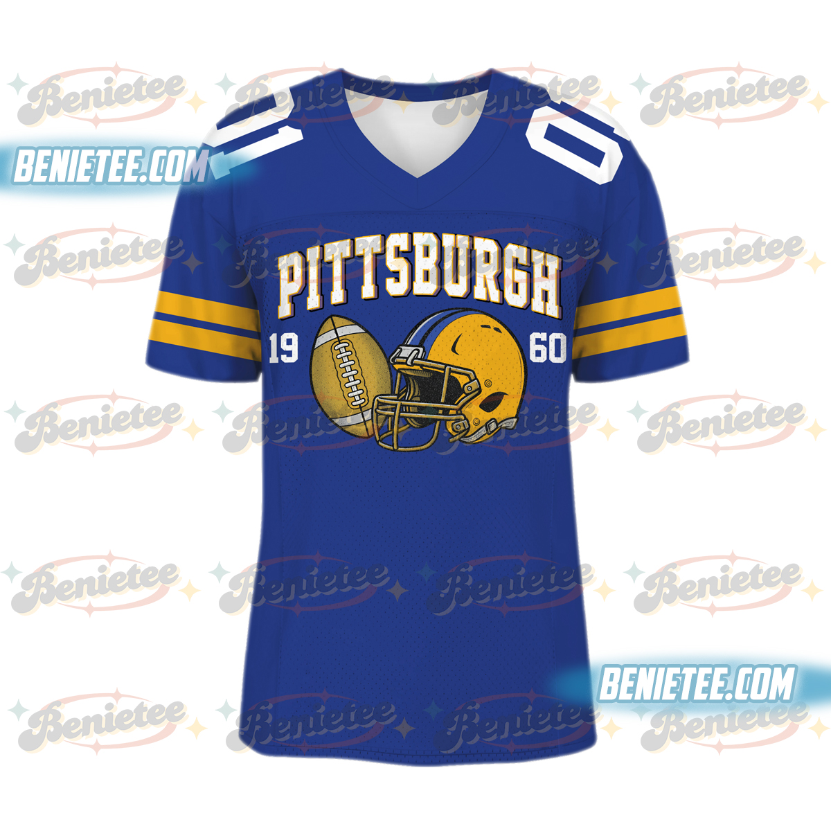 Pittsburgh Football Jersey, Pittsburgh Game Day Football Jersey - Image 2