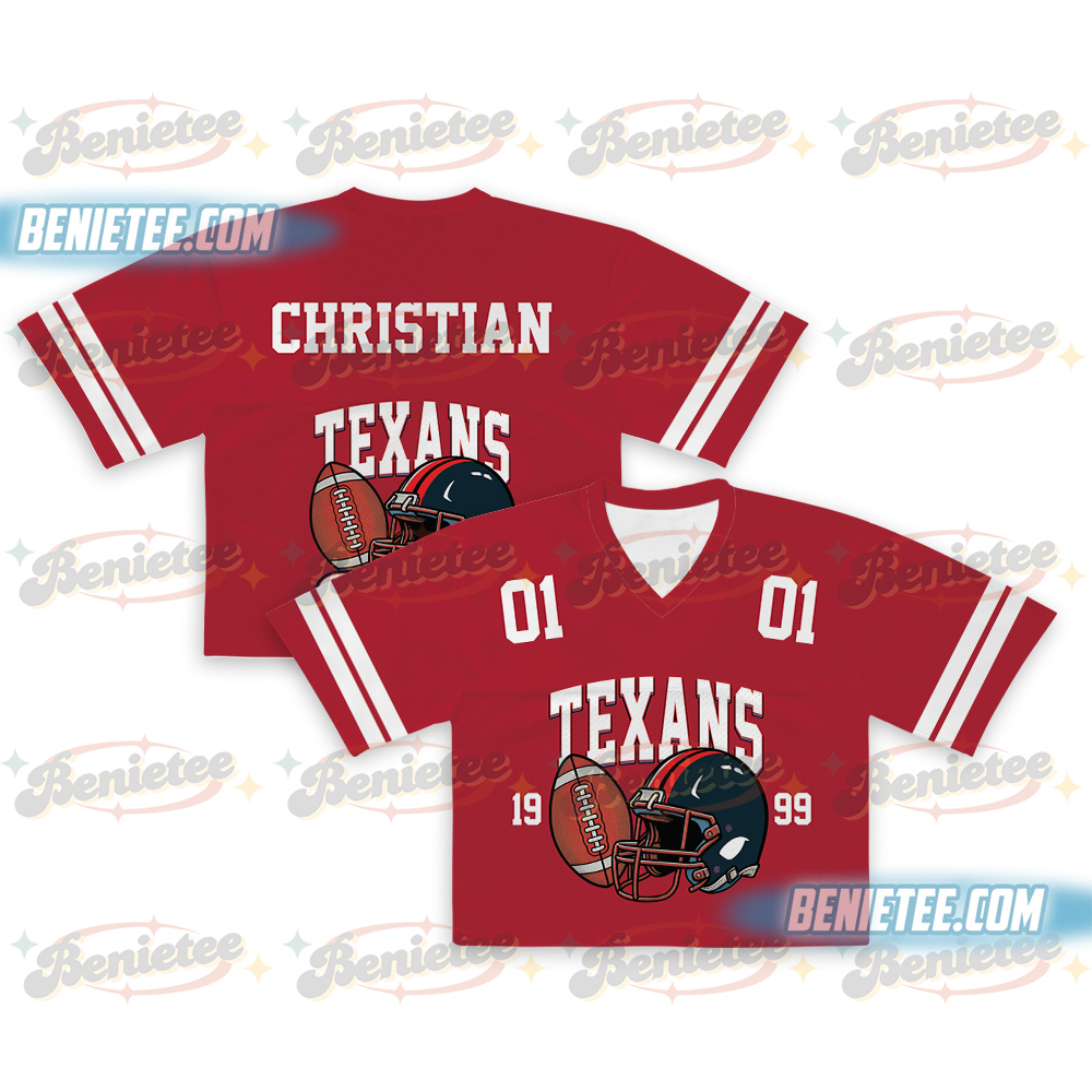 Houston Texans Crotop Mesh Football , Game Day Crotop Mesh Football