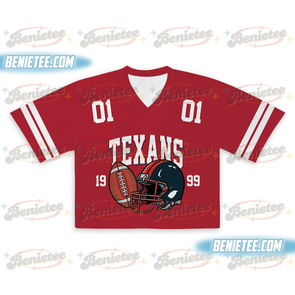 Houston Texans Crotop Mesh Football , Game Day Crotop Mesh Football - Image 2