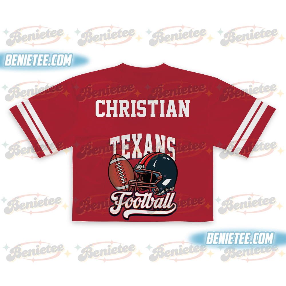 Houston Texans Crotop Mesh Football , Game Day Crotop Mesh Football - Image 3