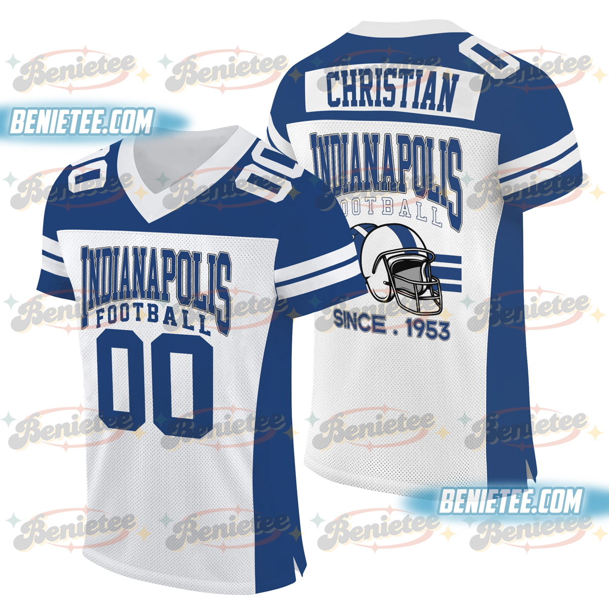 Indianapolis Colt Football Jersey, Game Day Football Jersey - Image 4