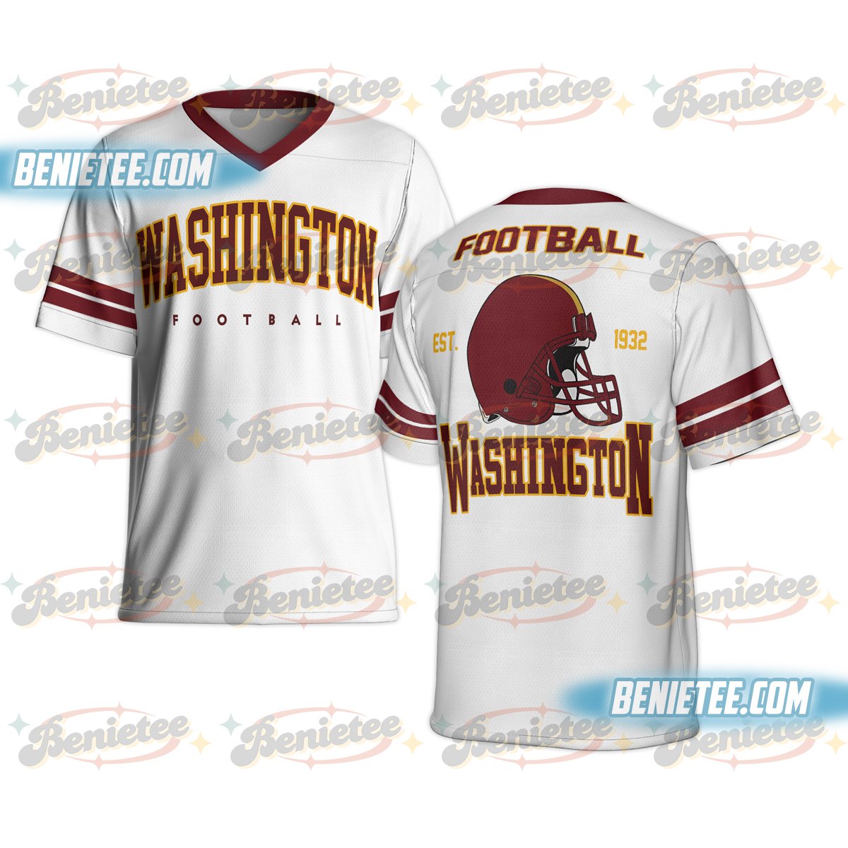 Washington Football Jersey, Washington Commander Football Jersey