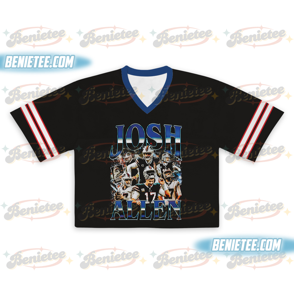 Josh Allen Crotop Mesh Football, Josh Allen Bootleg Game Day Crotop Mesh Football - Image 2
