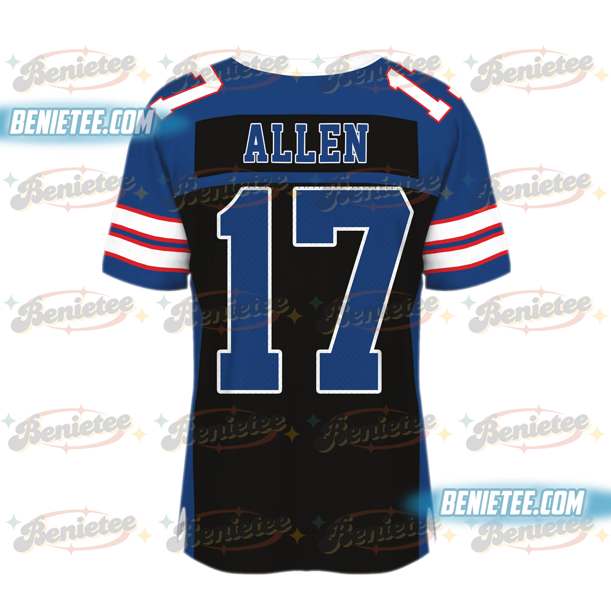 Josh Allen Football Jersey, Josh Allen Bootleg Game Day Football Jersey - Image 3