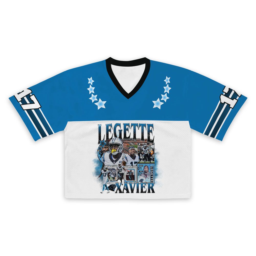 Xavier Legette Croptop Mesh Football, Texas Croptop Mesh Football - Image 2