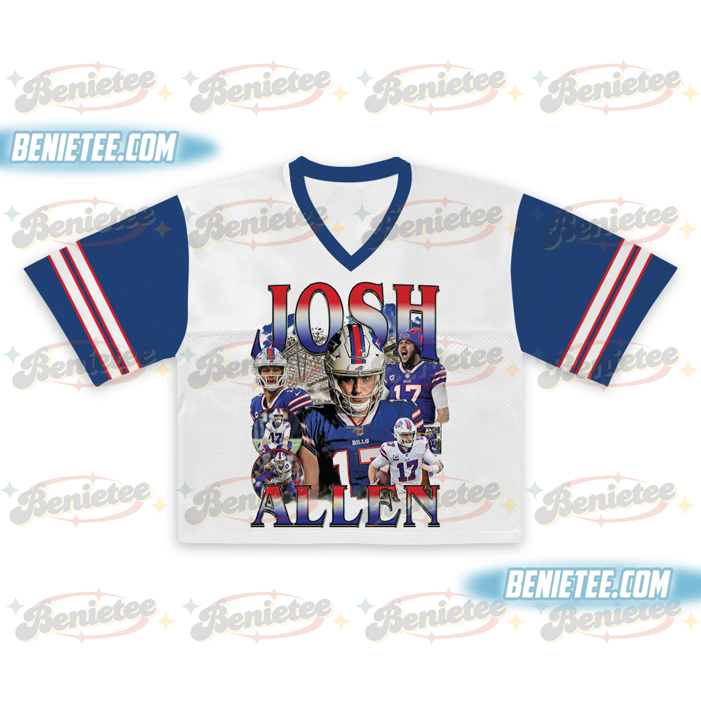 Josh Allen Crotop Mesh Football, Game Day Buffalo Crotop Mesh Football - Image 2
