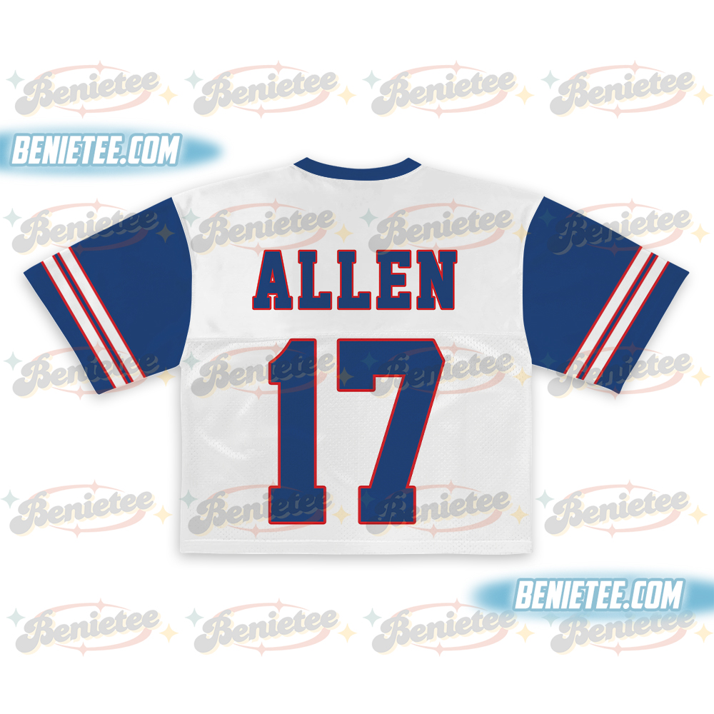 Josh Allen Crotop Mesh Football, Game Day Buffalo Crotop Mesh Football - Image 3