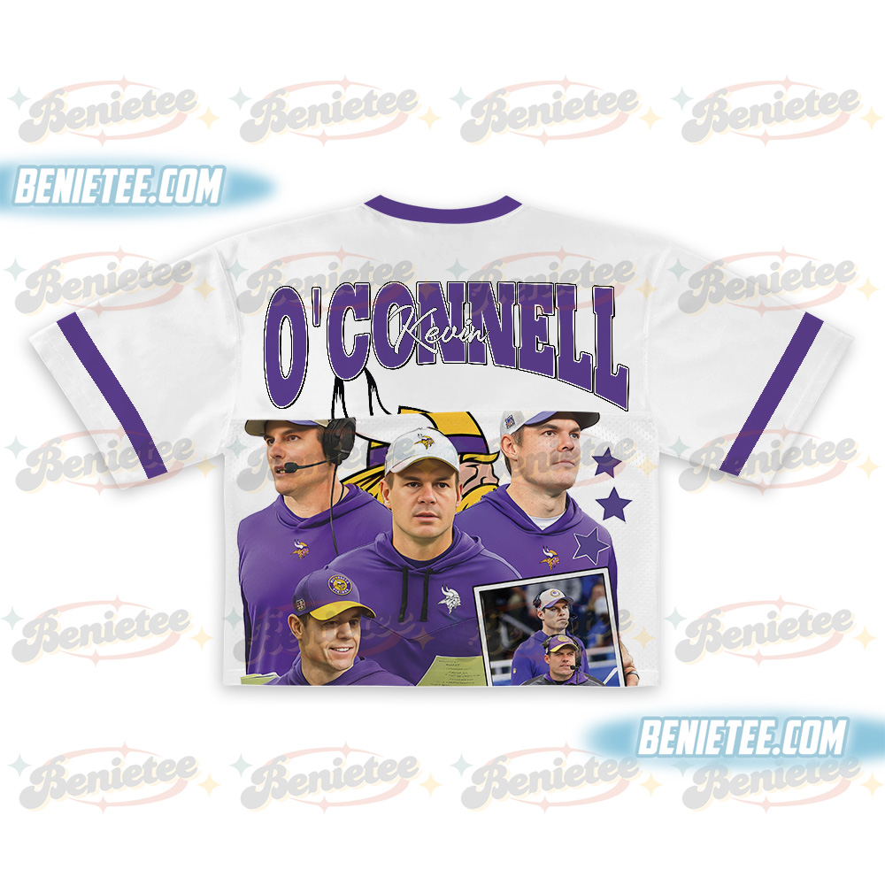 Kevin O'Connell Croptop Mesh Football, Minnesota Croptop Mesh Football - Image 3