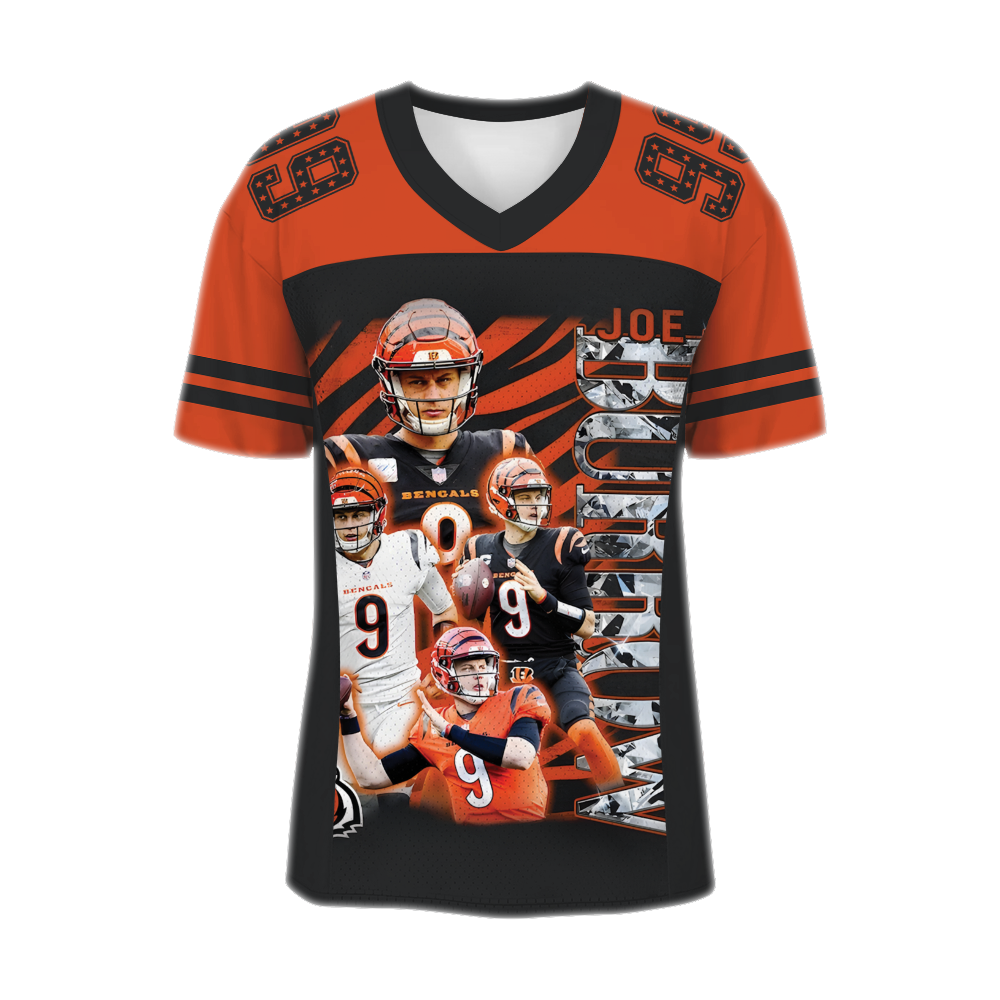 Joe Burrow Football Jersey, Texas Football Jersey - Image 2