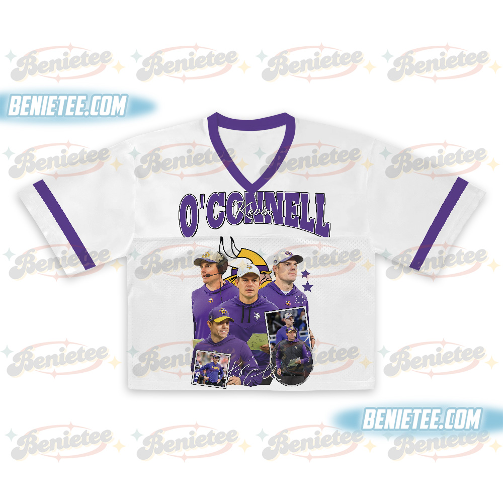 Kevin O'Connell Croptop Mesh Football, Minnesota Croptop Mesh Football - Image 2