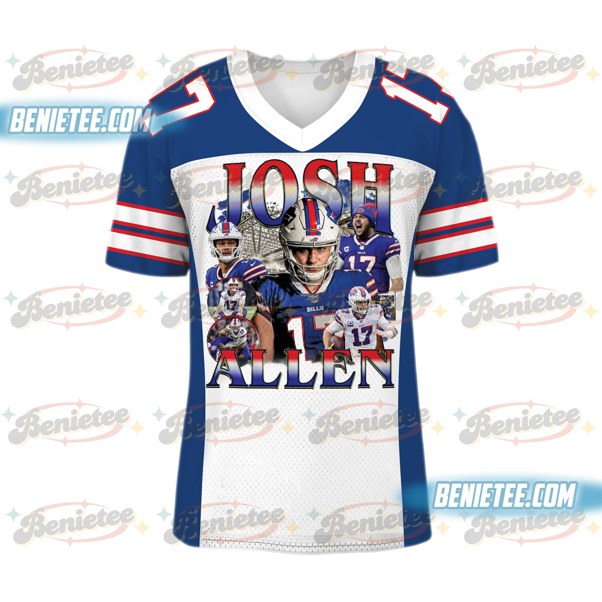 Josh Allen Football Jersey, Game Day Buffalo Footbal Jersey - Image 2