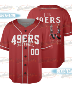 San Francisco 49ers Team Baseball Jersey, Game Day Baseball Jersey