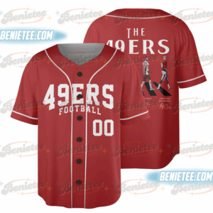 San Francisco 49ers Team Baseball Jersey, Game Day Baseball Jersey